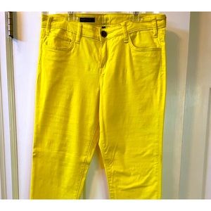 Kut from the Kloth Yellow Jeans
